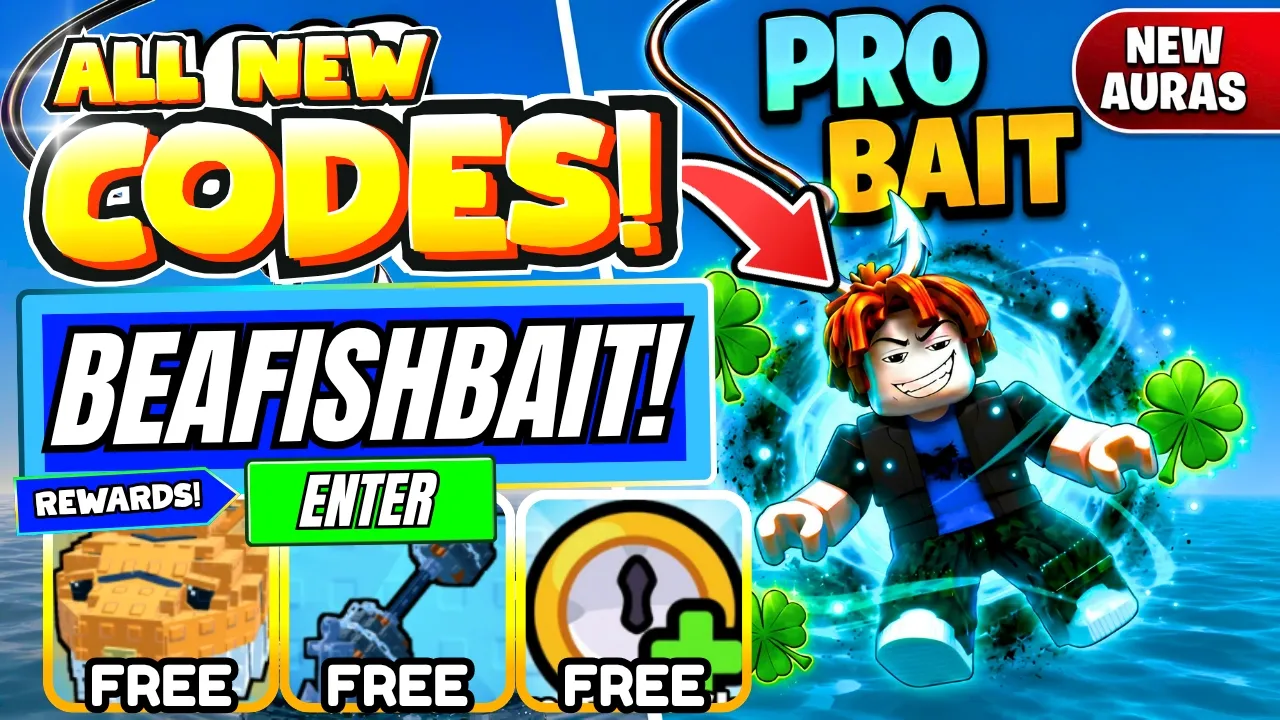 BE A FISH BAIT active codes